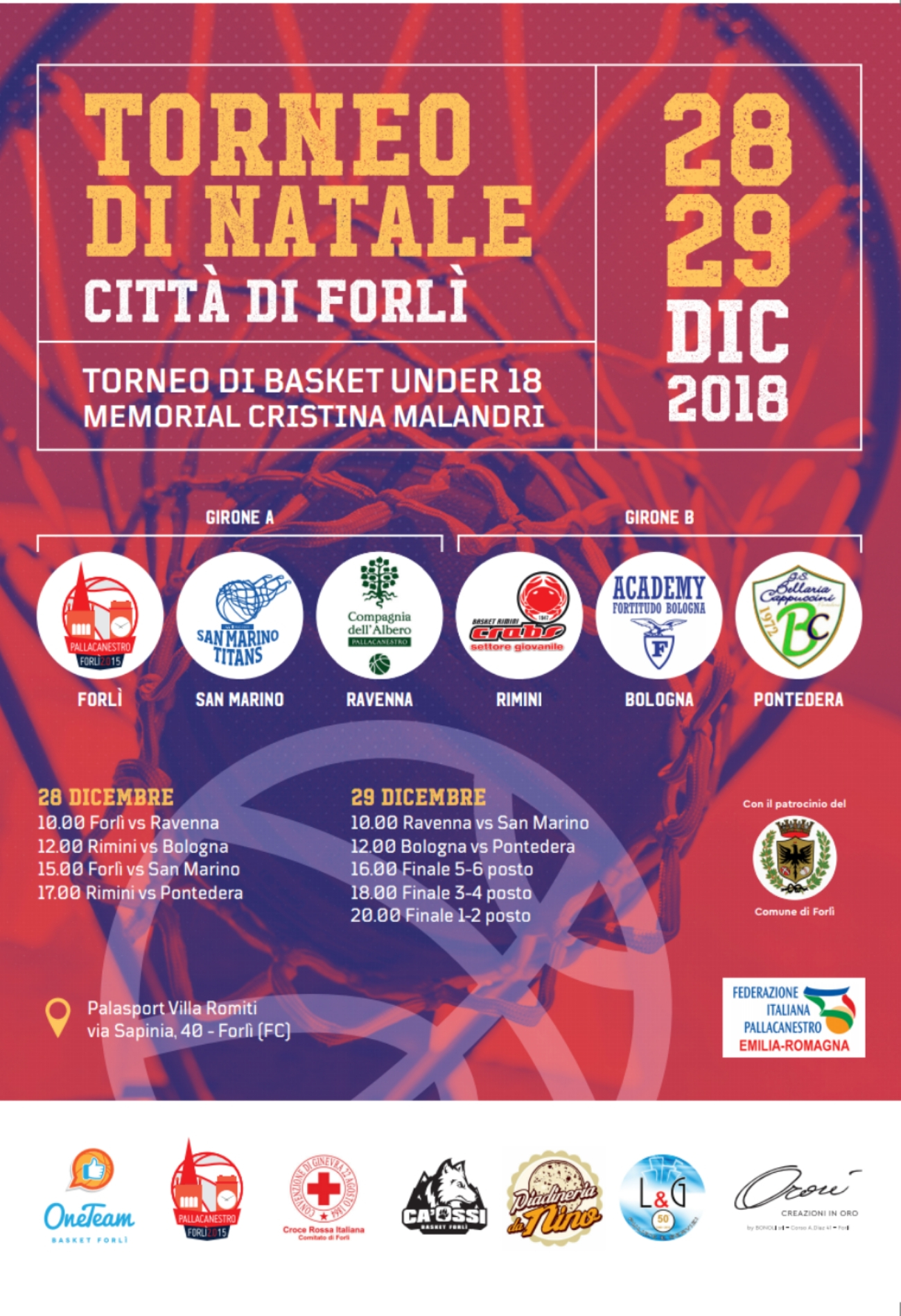 torneo-under-18-forlì-primo-memorial-cristina-milandri